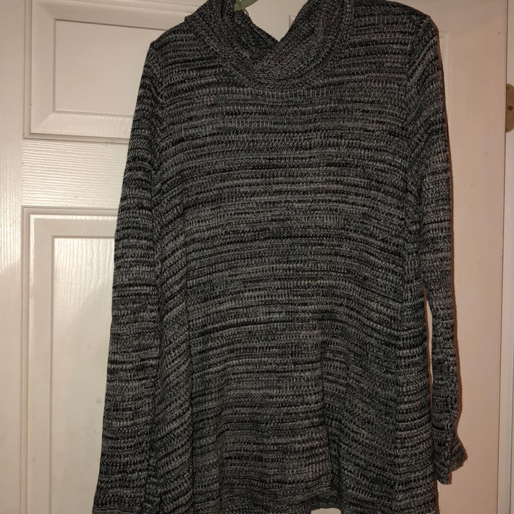 XL cowl neck sweater dress